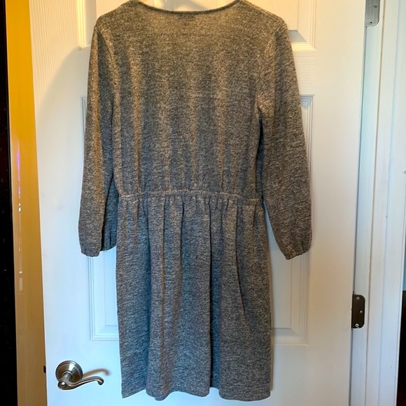 Gray Sweater Dress - Picture 4 of 4